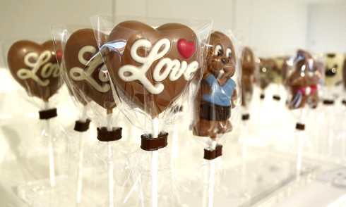 Schokoladenlollies